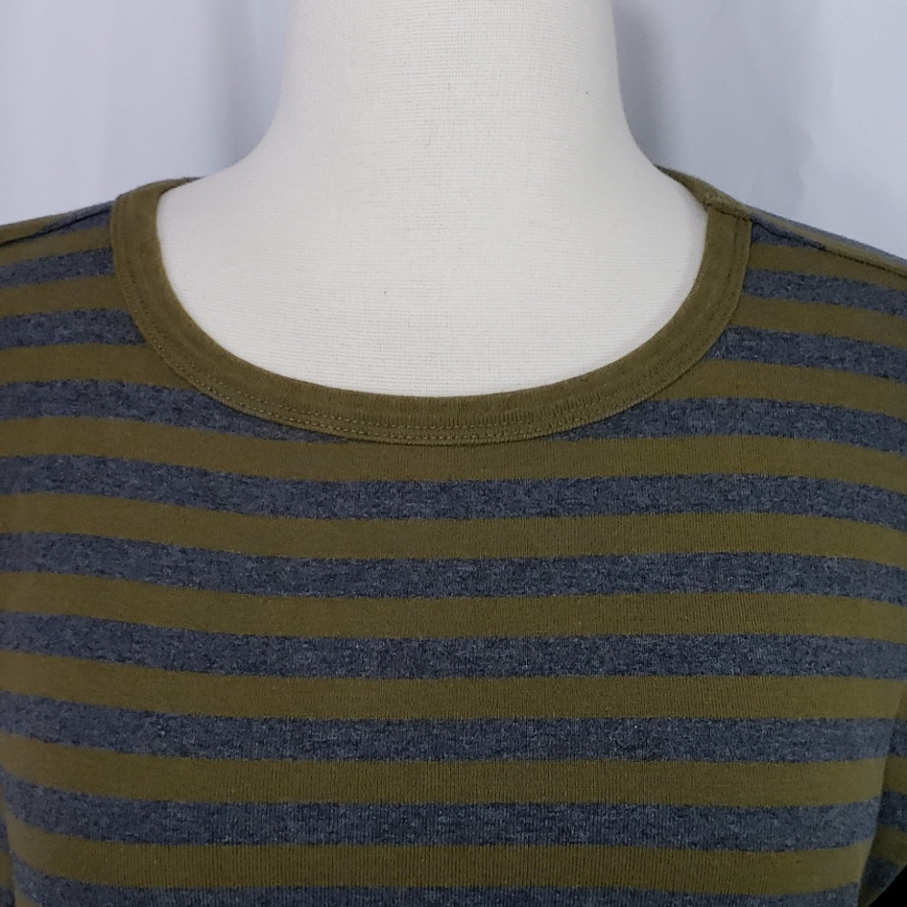 Joe Fresh Striped Basic T-Shirt - Picture 2 of 7